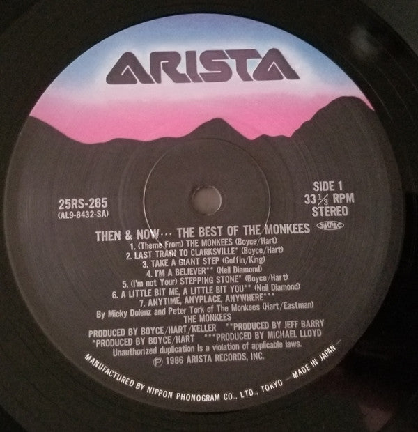 The Monkees - Then & Now... The Best Of The Monkees (Vinyl, LP, Compilation) Very Good Plus (VG+) / Very Good Plus (VG+)