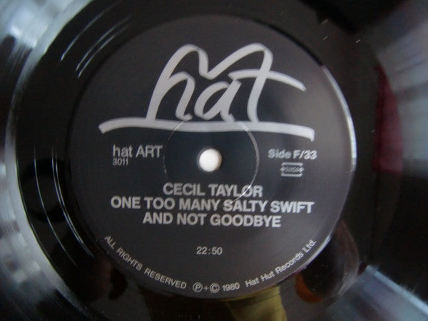 Cecil Taylor - One Too Many Salty Swift And Not Goodbye (3xVinyl, Box Set, LP, Album, Reissue) Near Mint (NM or M-) / Good Plus (G+)