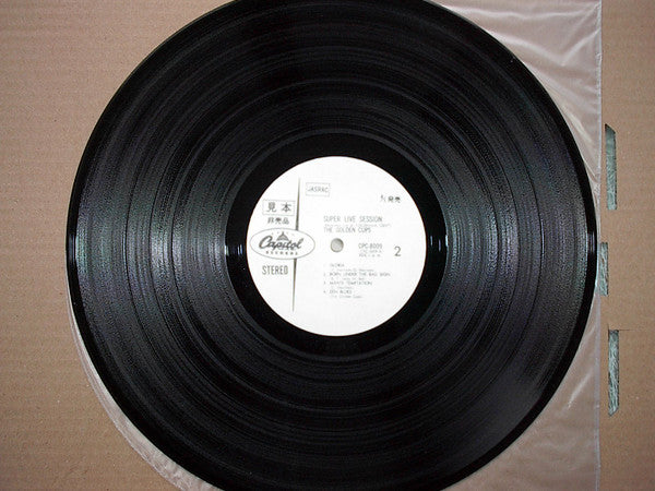 The Golden Cups - Super Live Session (Vinyl, LP, Album, Promo) Very Good Plus (VG+) / Very Good Plus (VG+)