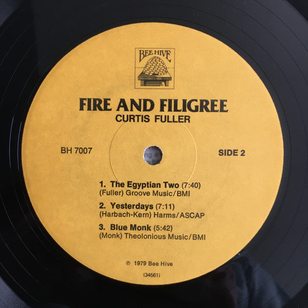 Curtis Fuller - Fire And Filigree (Vinyl, LP, Album) Very Good Plus (VG+) / Very Good Plus (VG+)