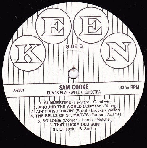 Sam Cooke - Songs By Sam Cooke (Vinyl, LP, Album, Reissue) Very Good Plus (VG+) / Very Good (VG)