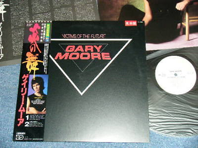 Gary Moore - Victims Of The Future = 炎の舞 (Vinyl, LP, Album, Promo, Stereo) Near Mint (NM or M-) / Very Good Plus (VG+)