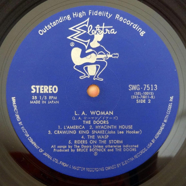 The Doors - LA Woman (Vinyl, LP, Album, Stereo) Very Good (VG) / Very Good (VG)