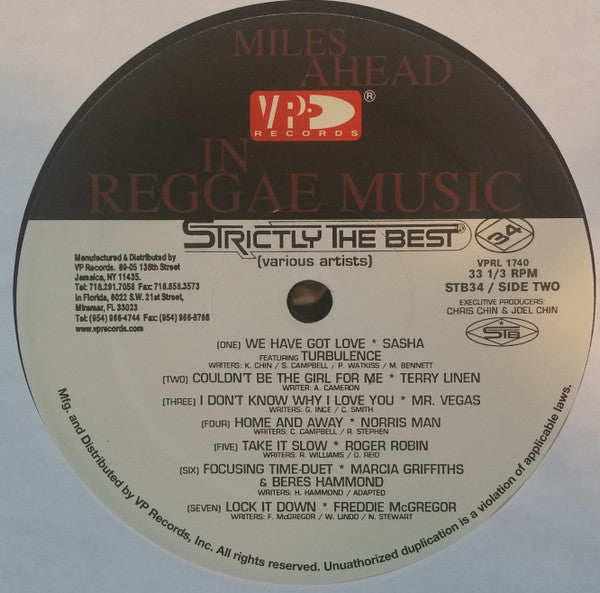 Various - Strictly The Best 34 (Vinyl, LP, Compilation) Very Good (VG) / Very Good Plus (VG+)