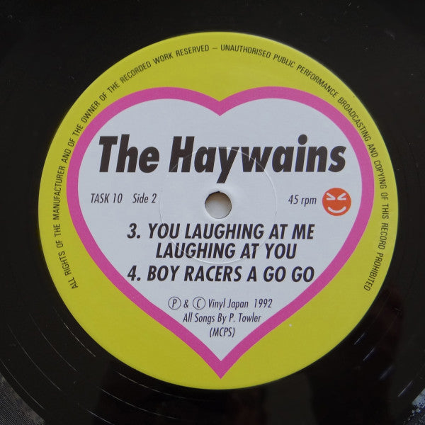 The Haywains - Rosanna (Vinyl, 12", 45 RPM, EP, Single) Very Good (VG) / Very Good (VG)