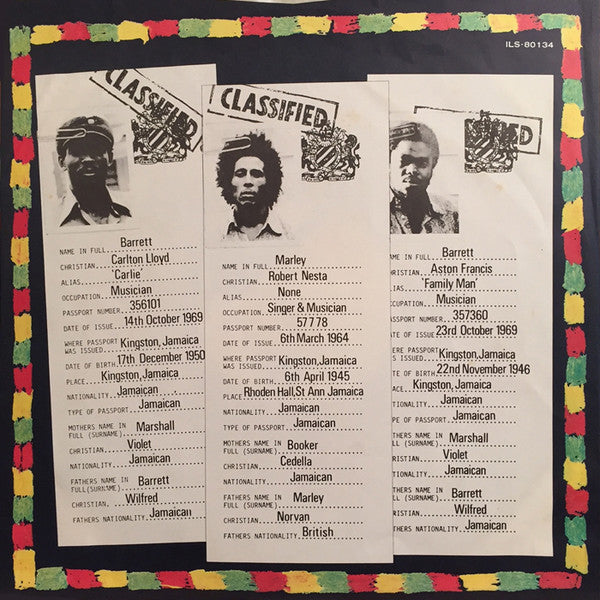 The Wailers - Burnin' (Vinyl, LP, Album)