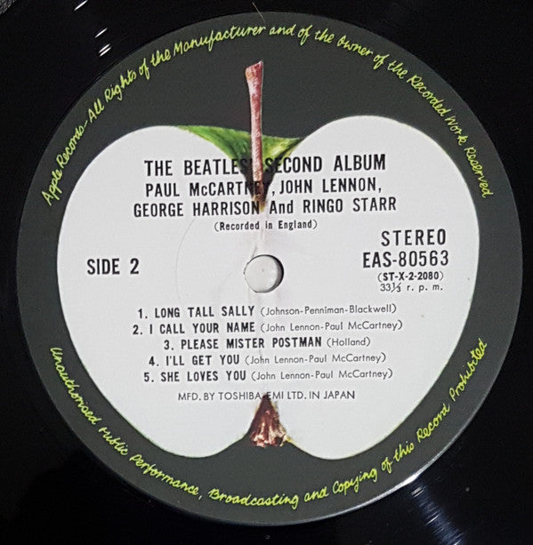 The Beatles - The Beatles' Second Album = ザビートルズ・セカンド・アルバム (Vinyl, ...