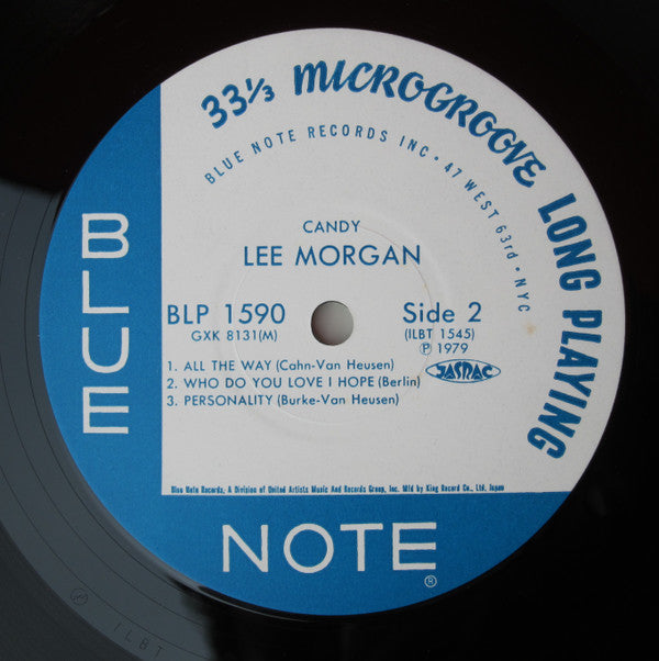 Lee Morgan - Candy (Vinyl, LP, Album, Mono, Reissue)