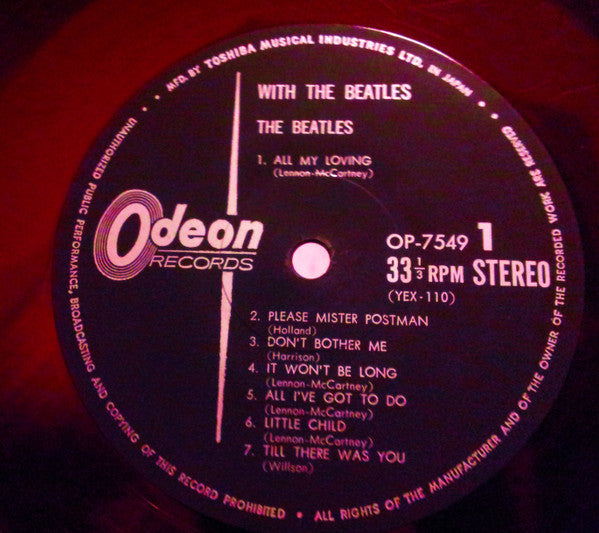 The Beatles - With The Beatles (Vinyl, LP, Album, Stereo) Very Good (VG) / Good Plus (G+)