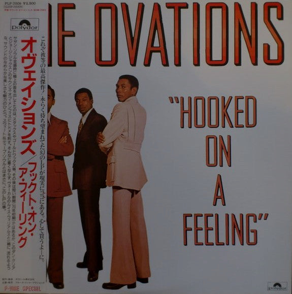 The Ovations - Hooked On A Feeling (Vinyl, LP, Album, Reissue) Good Plus (G+) / Good (G)