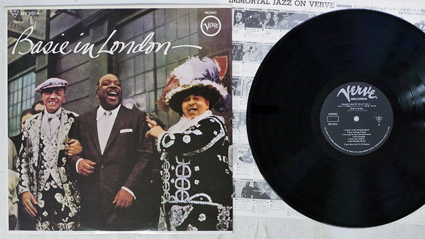Count Basie - Basie In London (Vinyl, LP, Album, Reissue, Mono)