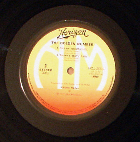 Charlie Haden - The Golden Number (Vinyl, LP, Album, Reissue) Very Good (VG) / Very Good Plus (VG+)