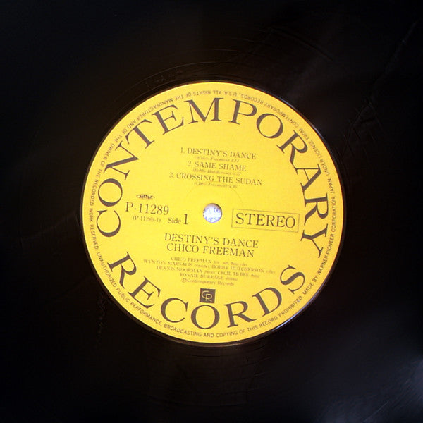 Chico Freeman - Destiny's Dance (Vinyl, LP, Album)