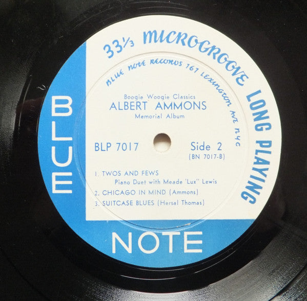 Albert Ammons - Boogie Woogie Classics (Vinyl, LP, 10") Good Plus (G+) / Fair (F)