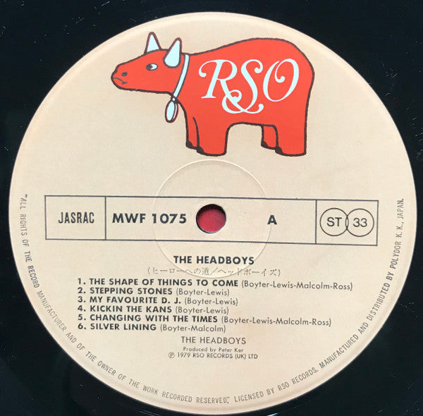 The Headboys - The Headboys (Vinyl, LP, Album) Very Good (VG) / Very Good (VG)