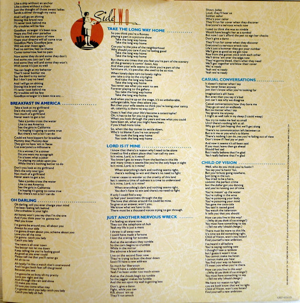 Supertramp - Breakfast In America (Vinyl, LP, Album, Stereo)