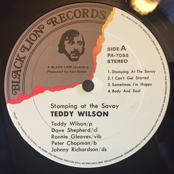 Teddy Wilson - Stomping At The Savoy (Vinyl, LP, Album) Very Good Plus (VG+) / Very Good Plus (VG+)