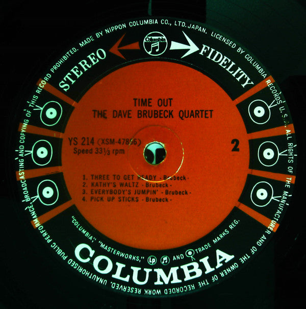The Dave Brubeck Quartet - Time Out (Vinyl, LP, Album, Stereo) Good Plus (G+) / Very Good (VG)
