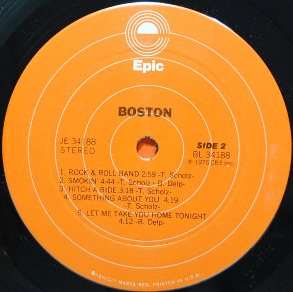 Boston - Boston (Vinyl, LP, Album, Reissue, Stereo) Very Good (VG) / Very Good (VG)