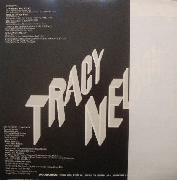 Tracy Nelson - Time Is On My Side (Vinyl, LP, Album, Promo) Very Good Plus (VG+) / Very Good (VG)