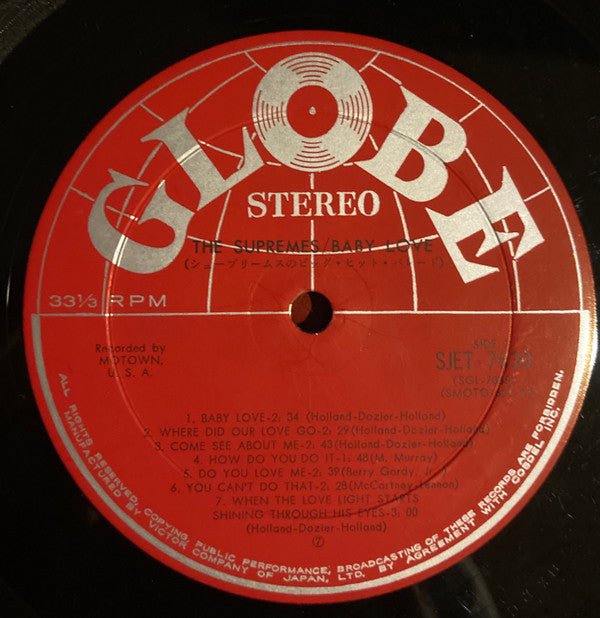 The Supremes - Baby Love (Vinyl, LP, Album, Stereo) Very Good (VG) / Very Good (VG)