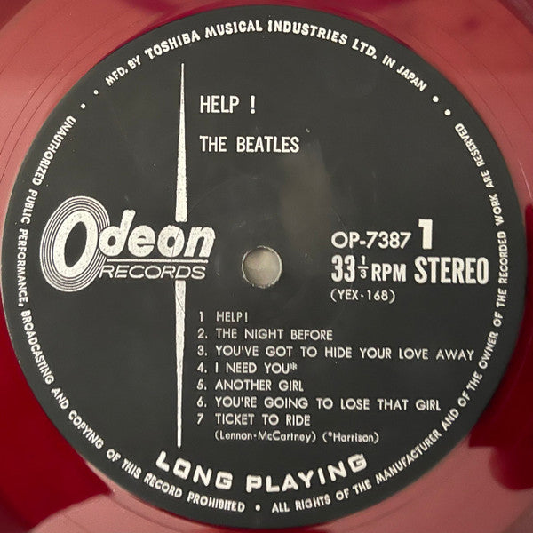 The Beatles - Help! (Vinyl, LP, Album, Reissue, Stereo)