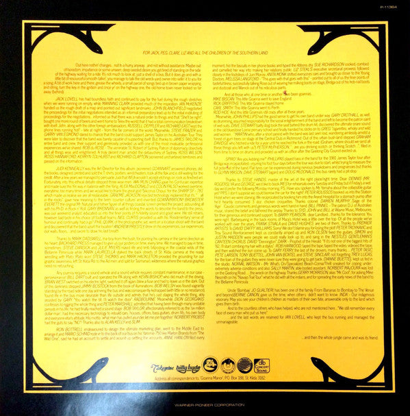 Goanna - Spirit Of Place (Vinyl, LP, Album, Promo) Very Good Plus (VG+) / Good Plus (G+)