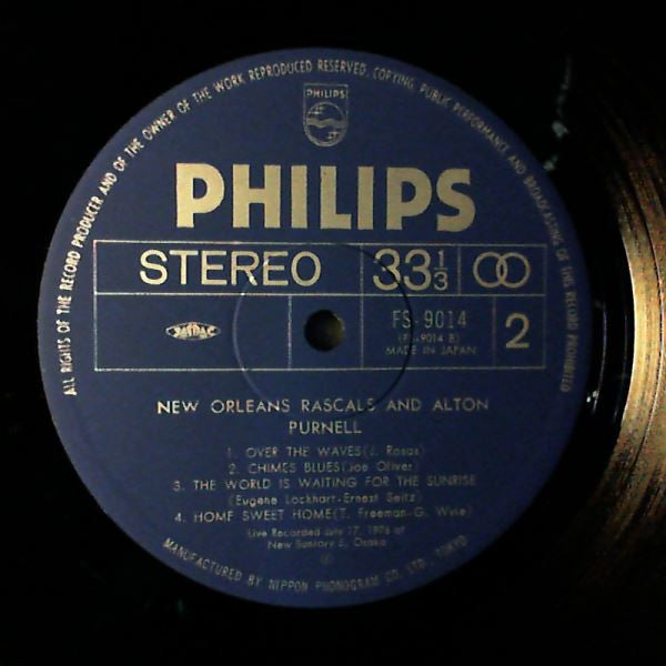 New Orleans Rascals - New Orleans Rascals & Alton Purnell (Vinyl, L...
