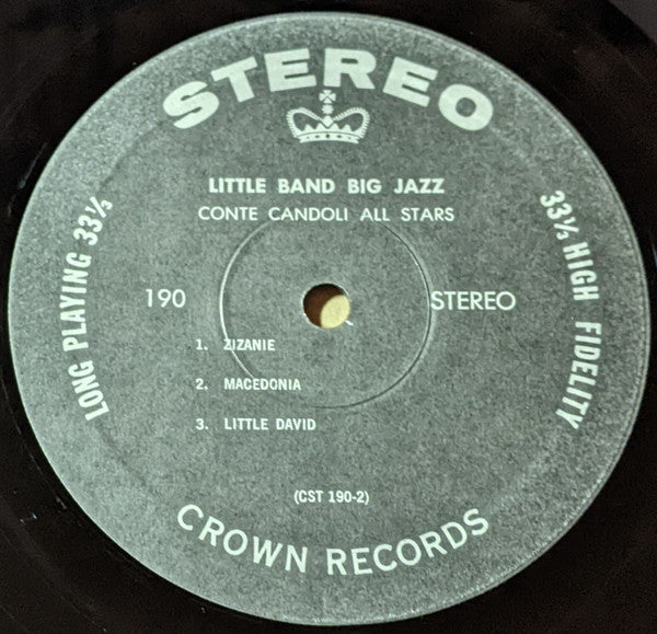 Conte Candoli All Stars - Little Band - Big Jazz (Vinyl, LP, Album,...