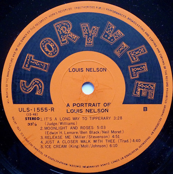 Louis Nelson (2) - A Portrait Of Louis Nelson (Vinyl, LP, Album) Near Mint (NM or M-) / Very Good Plus (VG+)