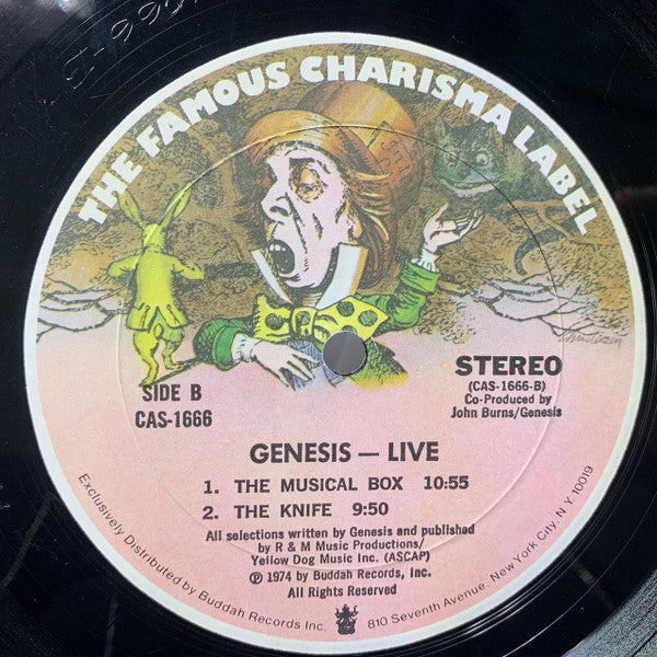 Genesis - Live (Vinyl, LP, Album) Very Good (VG) / Very Good (VG)