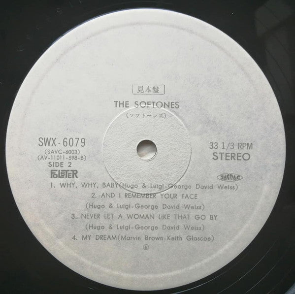 The Softones - The Softones (Vinyl, LP, Album, Promo) Very Good Plus (VG+) / Very Good (VG)