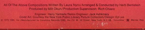 Laura Nyro - The First Songs (Vinyl, LP, Album, Reissue, Stereo) Near Mint (NM or M-) / Very Good Plus (VG+)