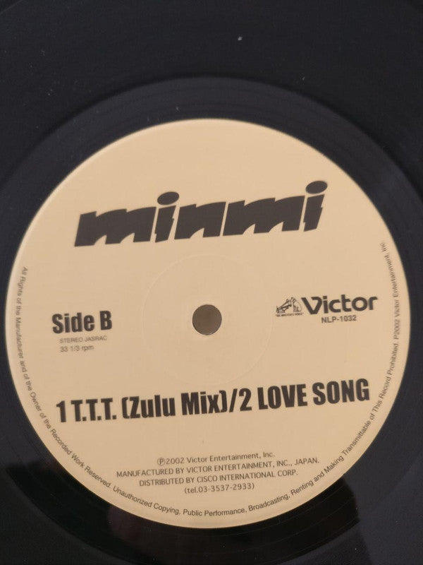 Minmi - T.T.T. (Vinyl, 12", 33 ⅓ RPM) Mint (M) / Mint (M)