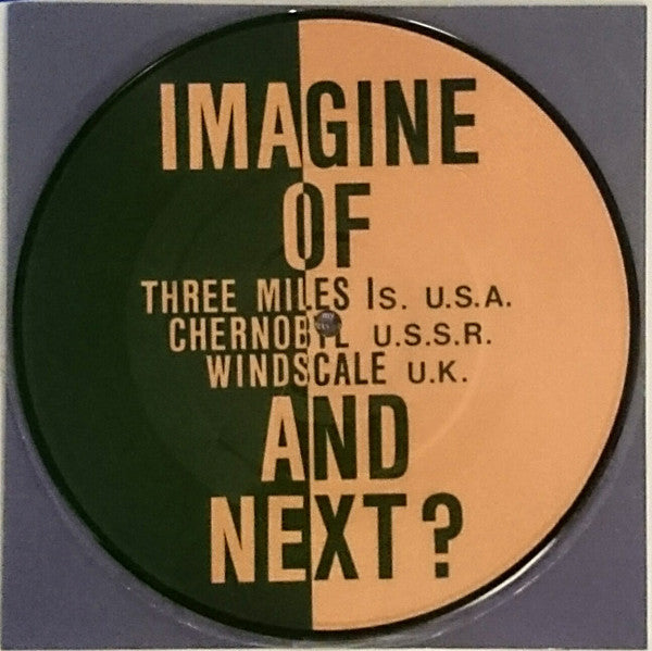 Motoharu Sano - 警告どおり 計画どおり (Vinyl, 7", 45 RPM, Single, Picture Disc) Very Good Plus (VG+) / Very Good Plus (VG+)