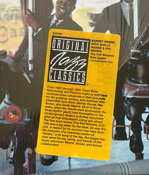 Barney Kessel - The Poll Winners Ride Again! (Vinyl, LP, Album, Reissue, Stereo) Very Good (VG) / Very Good Plus (VG+)