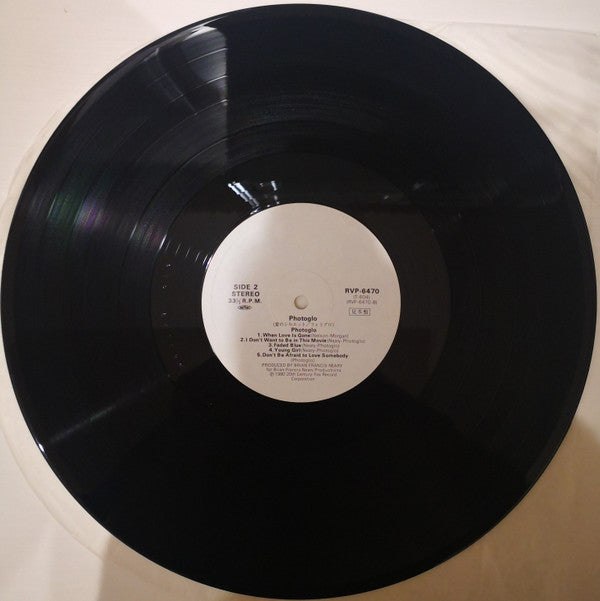 Photoglo - Photoglo (Vinyl, LP, Album, Promo) Near Mint (NM or M-) / Very Good Plus (VG+)