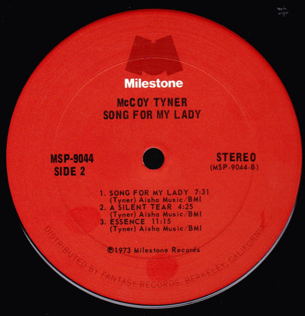 McCoy Tyner - Song For My Lady (Vinyl, LP, Album) Very Good Plus (VG+) / Near Mint (NM or M-)