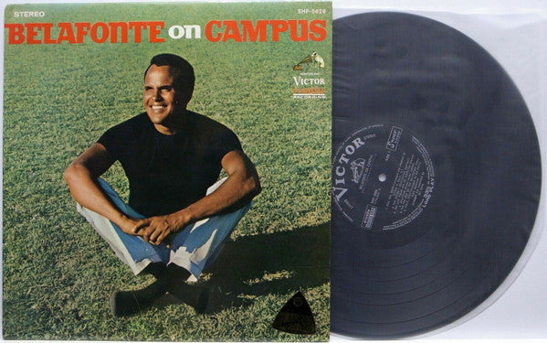 Harry Belafonte - Belafonte On Campus (Vinyl, LP, Album, Stereo) Very Good Plus (VG+) / Very Good Plus (VG+)