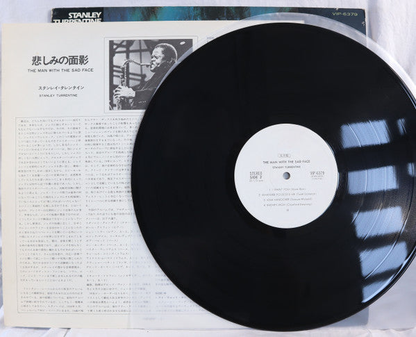 Stanley Turrentine - The Man With The Sad Face (Vinyl, LP, Album, Promo) Very Good Plus (VG+) / Good Plus (G+)