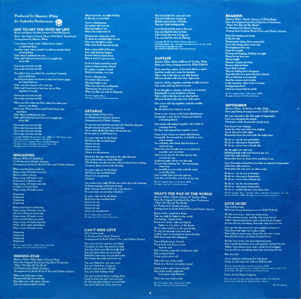 Earth, Wind & Fire - The Best Of Earth, Wind & Fire Vol. I (Vinyl, ...