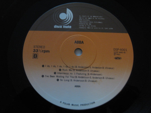 ABBA - ABBA (Vinyl, LP, Album, Reissue) Very Good Plus (VG+) / Very Good (VG)
