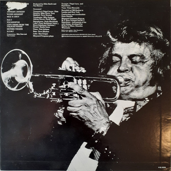Maynard Ferguson - M.F. Horn 3 (Vinyl, LP, Album, Stereo) Very Good (VG) / Very Good (VG)