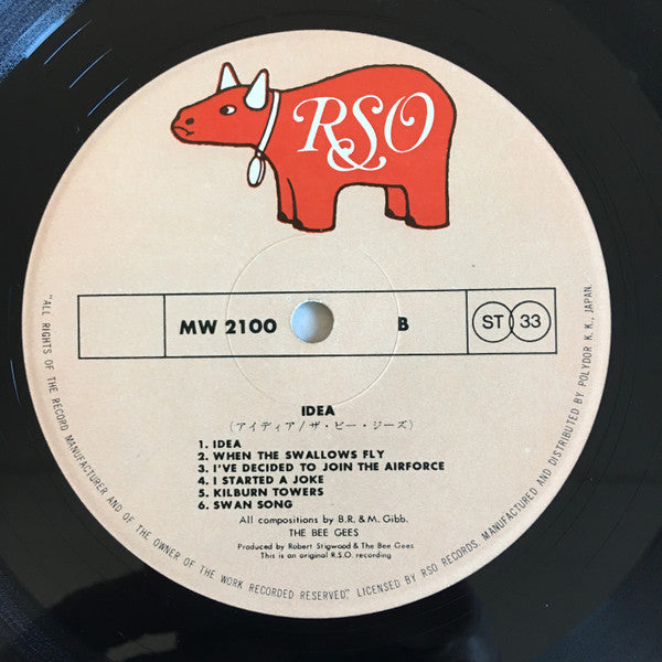 Bee Gees - Idea (Vinyl, LP, Album, Stereo) Very Good Plus (VG+) / Good Plus (G+)