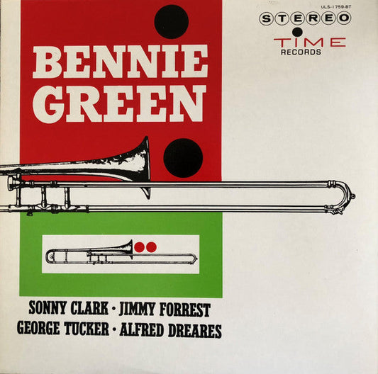 Bennie Green - Bennie Green (Vinyl, LP, Album, Reissue, Stereo) Near Mint (NM or M-) / Very Good Plus (VG+)