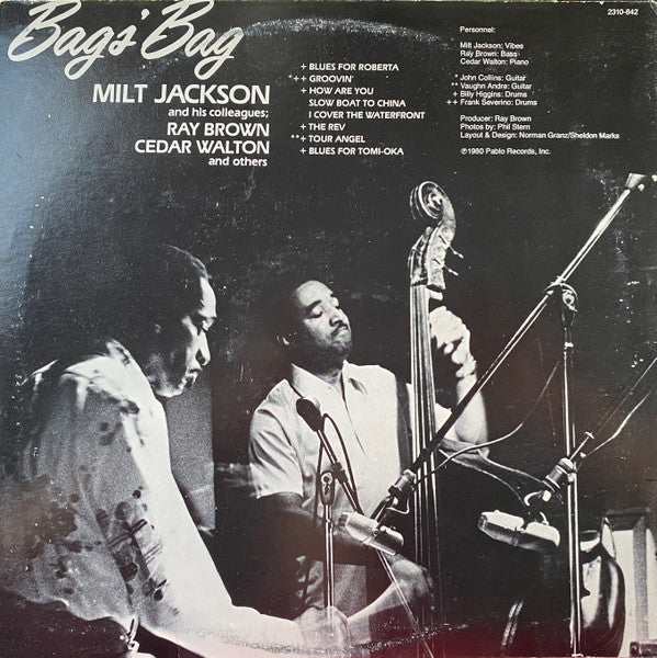 Milt Jackson - Bags' Bag (Vinyl, LP, Album, Stereo) Very Good (VG) / Good Plus (G+)