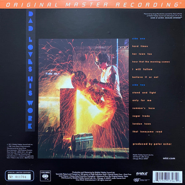 James Taylor (2) - Dad Loves His Work (Vinyl, LP, Album, Limited Edition, Numbered, Reissue, Remastered, Special Edition) Mint (M) / Mint (M)