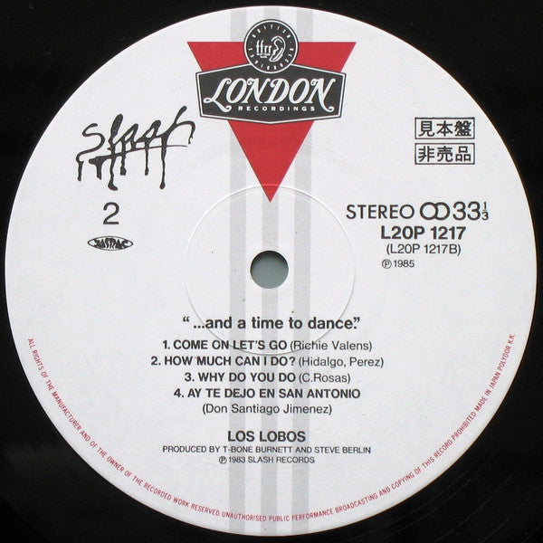 Los Lobos - "...And A Time To Dance." (Vinyl, 12", EP) Very Good (VG) / Very Good (VG)