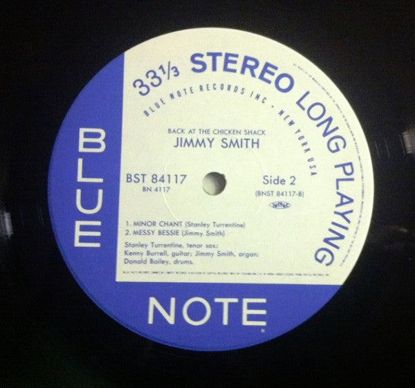 Jimmy Smith - Back At The Chicken Shack (Vinyl, LP, Album, Limited Edition, Reissue, Stereo) Near Mint (NM or M-) / Near Mint (NM or M-)