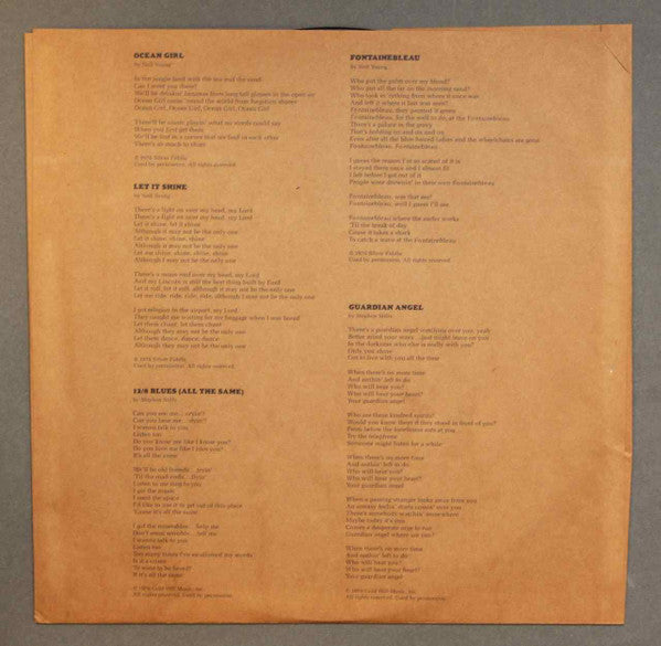 The Stills-Young Band - Long May You Run (Vinyl, LP, Album) Very Good Plus (VG+) / Very Good Plus (VG+)